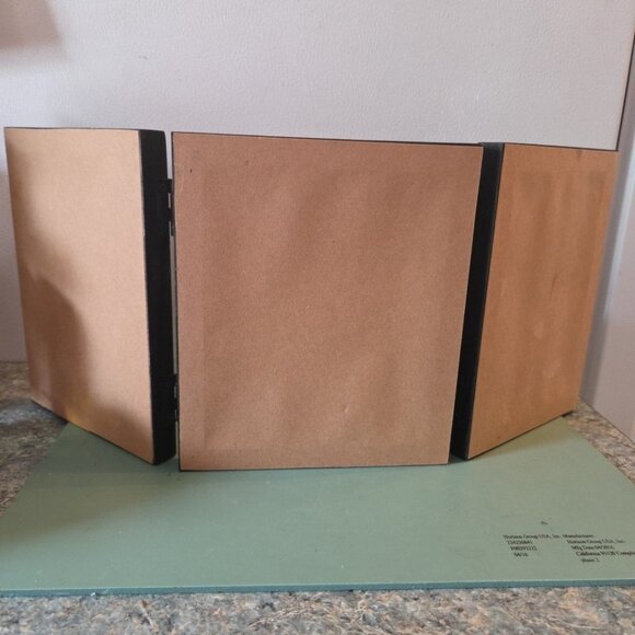 PJ Rankin Hults Wise Men Still Seek Him Framed Triptych Scherenschnitte Signed - Picture 7 of 12